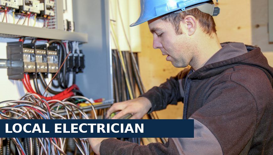 Local electrician Mitcham