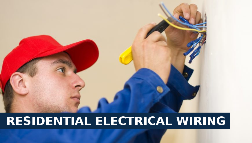 Residential electrical wiring Mitcham